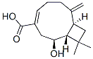 (1R,2S,4Z,9S)-2-Hydroxy-11,11-dimethyl-8-methylenebicyclo[7.2.0]undec-4-ene-4-carboxylic acid CAS#: 68945-57-3