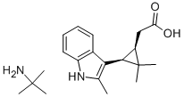 [(1R,3S)-2,2-DIMETHYL-3-(2-METHYL-1H-INDOL-3-YL)CYCLOPROPYL]ACETIC ACID CAS#: 530100-19-7