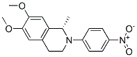 (1S)-1,2,3,4-Tetrahydro-6,7-dimethoxy-1-methyl-2-(4-nitrophenyl)isoquinoline CAS#: 65492-87-7
