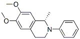 (1S)-6,7-Dimethoxy-1-methyl-1,2,3,4-tetrahydro-2-phenylisoquinoline CAS#: 65492-84-4