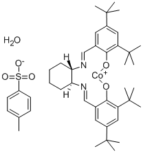 (1S,2S)-(+)-1,2-Cyclohexanediamino-N,N'-bis(3,5-di-t-butylsalicylidene)cobalt(III) p-toluenesulfonate monohydrate CAS#: 672306-06-8