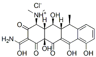 [(1S,3Z,4aS,11R,11aR,12S,12aR)-3-(amino-hydroxy-methylidene)-4a,6,7,12-tetrahydroxy-11-methyl-2,4,5-trioxo-11,11a,12,12a-tetrahydro-1H-tetracen-1-yl]-dimethyl-azanium chloride CAS#: 61281-03-6