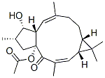 (1aR,2E,4aR,6S,7S,7aS,8E,11aS)-4a-Acetoxy-1,1a,4a,5,6,7,7a,10,11,11a-decahydro-7-hydroxy-1,1,3,6,9-pentamethyl-4H-cyclopenta[a]cyclopropa[f]cycloundecen-4-one CAS#: 62820-14-8