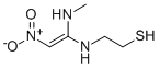 2-[[1-(METHYLAMINO)-2-NITROETHENYL]AMINO]-ETHANETHIOL CAS#: 66357-41-3