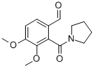 2-(1-Pyrrolidinylcarbonyl)veratrum aldehyde CAS#: 66913-48-2