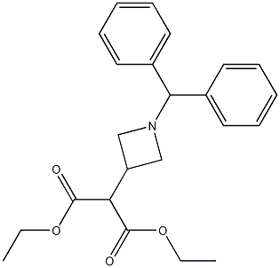 2-(1-benzhydryl-azetidin-3-yl)malonic acid diethyl ester CAS#: 181941-94-6