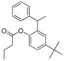 [2-(1-phenylethyl)-4-tert-butyl-phenyl] butanoate CAS#: 6316-32-1