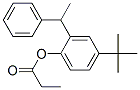 [2-(1-phenylethyl)-4-tert-butyl-phenyl] propanoate CAS#: 6316-31-0