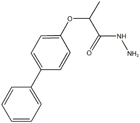 2-(1,1''-BIPHENYL-4-YLOXY)PROPANOHYDRAZIDE CAS#: 587852-93-5