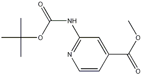 2-[[(1,1-Dimethylethoxy)carbonyl]amino]-4-pyridinecarboxylic acidmethylester CAS#: 639091-75-1