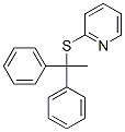 2-[(1,1-Diphenylethyl)thio]pyridine CAS#: 62238-36-2