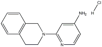 2-(1,2,3,4-Tetrahydroisoquinolin-2-yl)pyridin-4-amine hydrochloride CAS#: 524717-65-5