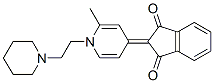 2-[[1,4-Dihydro-2-methyl-1-(2-piperidinoethyl)pyridin]-4-ylidene]indane-1,3-dione CAS#: 62295-52-7