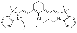 2-[2-[2-CHLORO-3-[(1,3-DIHYDRO-3,3-DIMETHYL-1-PROPYL-2H-INDOL-2-YLIDENE)ETHYLIDENE]-1-CYCLOHEXEN-1-YL]ETHENYL]-3,3-DIMETHYL-1-PROPYLINDOLIUM IODIDE CAS#: 528584-83-0