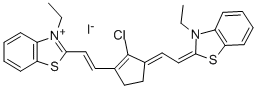 2-[2-[2-CHLORO-3-[2-(3-ETHYL-3H-BENZTHIAZOL-2-YLIDENE)-ETHYLIDENE]-1-CYCLOPENTEN-1-YL]ETHENYL]-3-ETHYL-BENZTHIAZOLIUM IODIDE CAS#: 65303-14-2