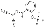 2-[2-[2-(TRIFLUOROMETHOXY)PHENYL]HYDRAZONO]MALONONITRILE CAS#: 7059-93-0