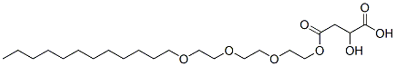 2-[2-[2-(dodecyloxy)ethoxy]ethoxy]ethyl hydrogen maleate CAS#: 66104-67-4