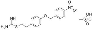 2-[2-[4-(4-NITROBENZYLOXY)PHENYL]ETHYL]ISOTHIOUREA MESYLATE CAS#: 182004-65-5