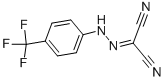 2-(2-[4-(TRIFLUOROMETHYL)PHENYL]HYDRAZONO)MALONONITRILE CAS#: 7089-17-0
