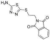 2-(2-[(5-AMINO-1,3,4-THIADIAZOL-2-YL)THIO]ETHYL)-1H-ISOINDOLE-1,3(2H)-DIONE CAS#: 556024-08-9