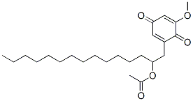 2-(2-Acetoxypentadecyl)-6-methoxy-1,4-benzoquinone CAS#: 66398-68-3