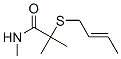 2-[(2-Butenyl)thio]-N,2-dimethylpropionamide CAS#: 63915-94-6
