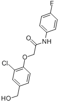 2-[2-CHLORO-4-(HYDROXYMETHYL)PHENOXY]-N-(4-FLUOROPHENYL)-ACETAMIDE CAS#: 693815-65-5