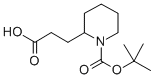 2-(2-Carboxyethyl)piperidine-1-carboxylic acid tert-butyl ester CAS#: 669713-96-6