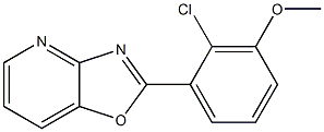 2-(2-Chloro-3-Methoxyphenyl)oxazolo[4,5-b]pyridine CAS#: 60772-62-5