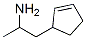 2-(2-Cyclopentenyl)-1-methylethanamine CAS#: 67238-65-7