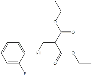 2-[(2-Fluoro-phenylaMino)-Methylene]-Malonic acid diethyl ester CAS#: 63010-68-4