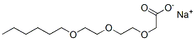 [2-[2-(Hexyloxy)ethoxy]ethoxy]acetic acid sodium salt CAS#: 67990-18-5