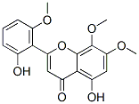 2-(2-Hydroxy-6-methoxyphenyl)-5-hydroxy-7,8-dimethoxy-4H-1-benzopyran-4-one CAS#: 70028-59-0