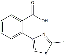 2-(2-METHYL-1,3-THIAZOL-4-YL)BENZOIC ACID CAS#: 65032-66-8