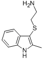 2-[(2-METHYL-1H-INDOL-3-YL)THIO]ETHANAMINE CAS#: 61021-66-7