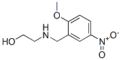 2-[[(2-Methoxy-5-nitrophenyl)methyl]amino]ethanol CAS#: 61361-61-3