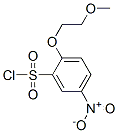 2-(2-Methoxyethoxy)-5-nitrobenzenesulfonyl chloride CAS#: 69920-06-5