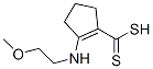 2-[(2-Methoxyethyl)amino]-1-cyclopentene-1-carbodithioic acid CAS#: 67683-61-8