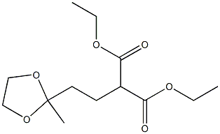 [2-(2-Methyl-1,3-dioxolan-2-yl)ethyl]-Malonic Acid Diethyl Ester CAS#: 7796-23-8