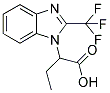 2-(2-TRIFLUOROMETHYL-BENZOIMIDAZOL-1-YL)-BUTYRIC ACID CAS#: 692764-48-0