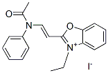 2-[2-(acetylphenylamino)vinyl]-3-ethylbenzoxazolium iodide CAS#: 6992-73-0