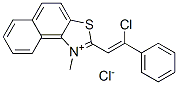 2-(2-chloro-2-phenylvinyl)-1-methylnaphtho[1,2-d]thiazolium chloride CAS#: 63665-80-5