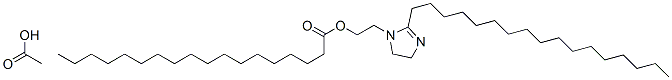 2-(2-heptadecyl-4,5-dihydro-1H-imidazol-1-yl)ethyl stearate, monoacetate CAS#: 68134-27-0