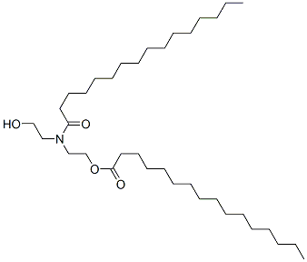 2-[(2-hydroxyethyl)(1-oxohexadecyl)amino]ethyl palmitate CAS#: 65186-10-9