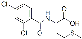 2-[(2,4-DICHLOROBENZOYL)AMINO]-4-(METHYLTHIO)BUTANOIC ACID CAS#: 65054-77-5