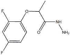2-(2,4-DIFLUOROPHENOXY)PROPANOHYDRAZIDE CAS#: 588678-32-4