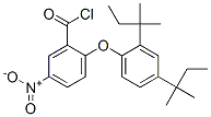 2-[2,4-bis(1,1-dimethylpropyl)phenoxy]-5-nitro-benzoyl chlorid CAS#: 63134-22-5