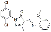2-(2,5-dichlorophenyl)-2,4-dihydro-4-[(2-methoxyphenyl)azo]-5-methyl-3H-pyrazol-3-one CAS#: 66214-45-7