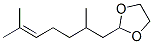 2-(2,6-dimethylhept-5-enyl)-1,3-dioxolane CAS#: 66512-92-3