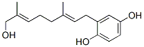 2-[(2E,6E)-8-Hydroxy-3,7-dimethyl-2,6-octadienyl]-1,4-benzenediol CAS#: 63025-46-7